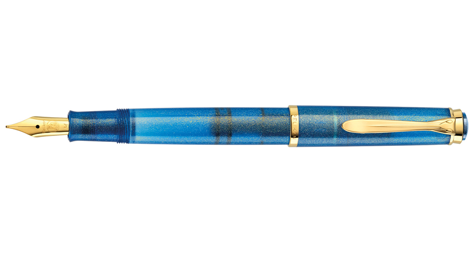 Pelikan 万年筆クラシック M200 ゴールデンラピスF | Pen