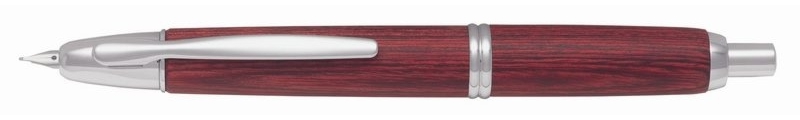 PILOT キャップレス木軸 ディープレッド F | Pen Boutique 書斎館 Aoyama