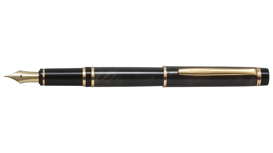 PILOT [限定] グランセ マーブル ブラック＆グレー F | Pen Boutique
