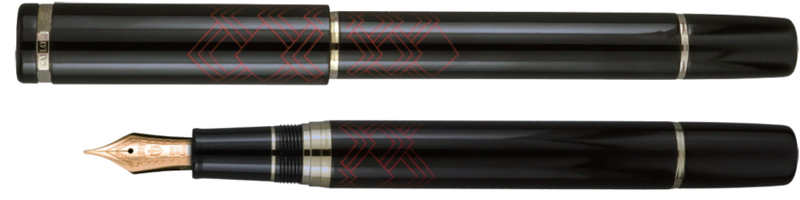 セーラー万年筆　截金　海浪　えなみ　21金　細字F SAILOR 截金（きりかね）万年筆 海浪（えなみ） | Pen Boutique 書斎館